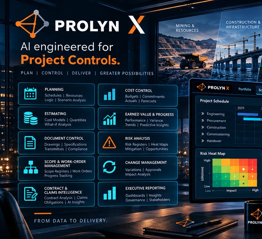 Prolynx AI capabilities for Project Controls